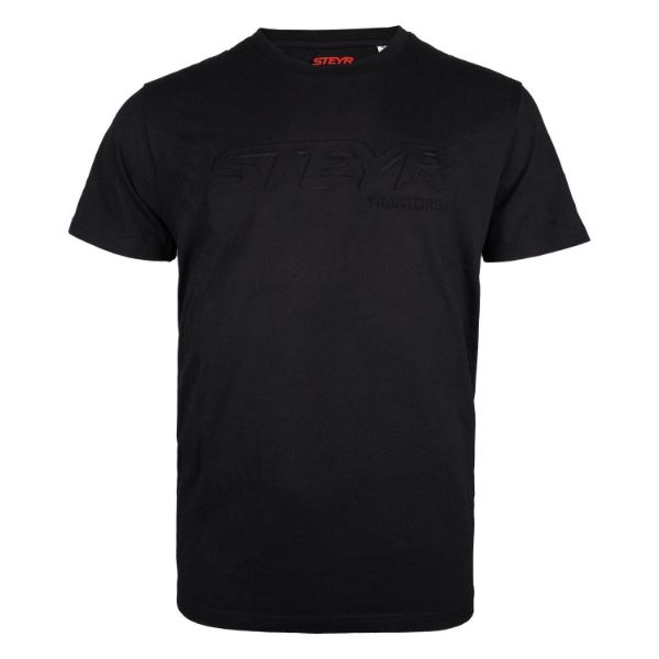 Picture of Black Emboossed T-shirt