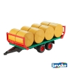 Picture of Bale transport trailer with 8 round bales