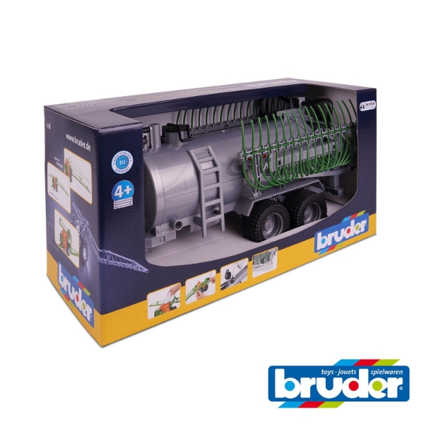 Picture of Fliegl barrel trailer with spread tubes